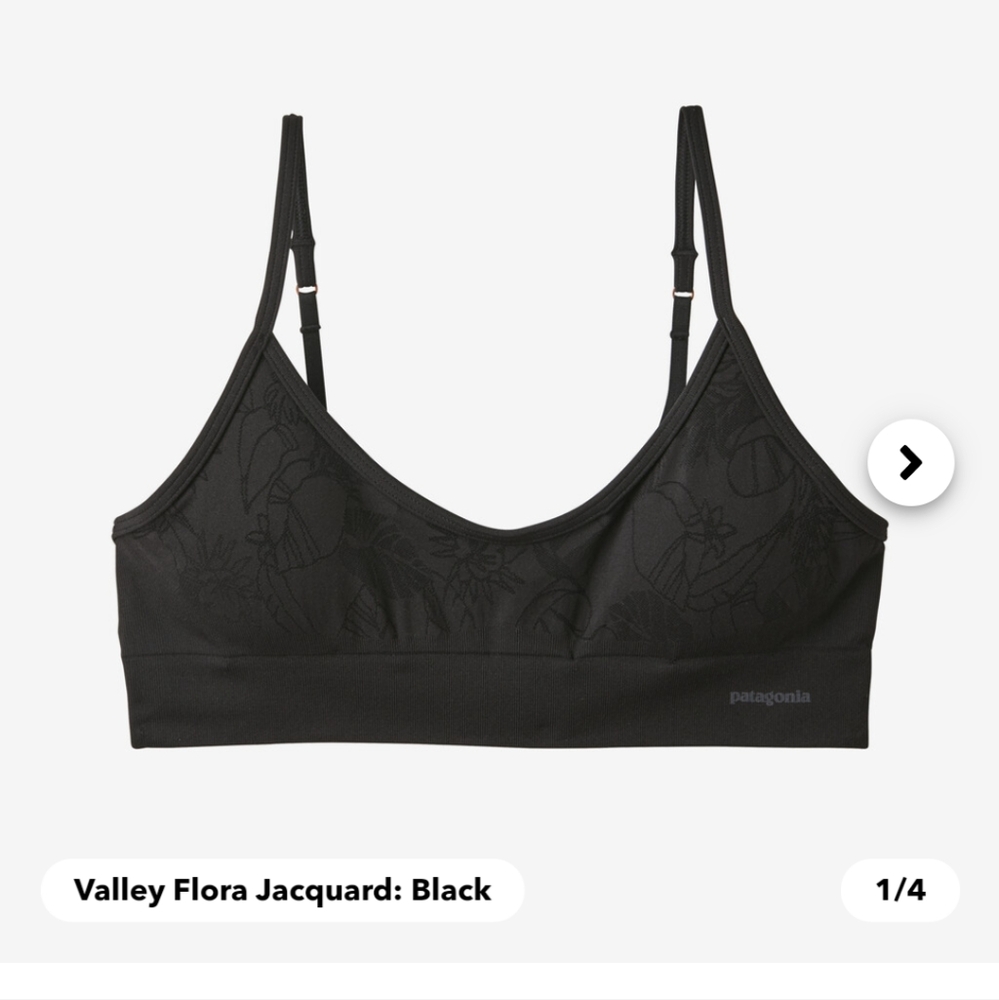 Patagonia Women's Barely Everyday Bra size M
